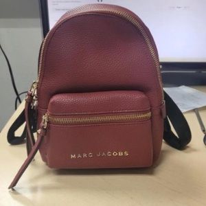 Marc Jacobs Small Backpack, Wine Red